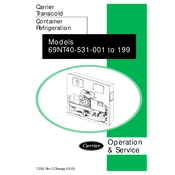 Carrier 69NT40--531 manual cover