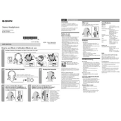 Sony MDR-XB450BV manual cover