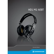 Sennheiser HD1 M2 AEBT manual cover