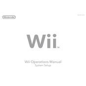 Nintendo Wii v3 Operations manual cover