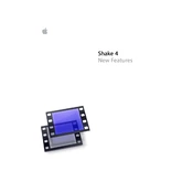 Apple Shake 4 New Features manual cover