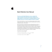 Apple Compressor 3, Batch Monitor manual cover