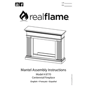 Realflame 8770 manual cover