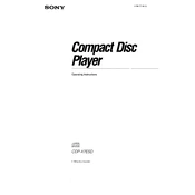 Sony CDP-X7ESD manual cover