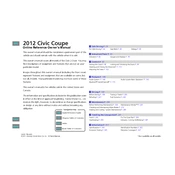 Honda Civic Coupe 2012