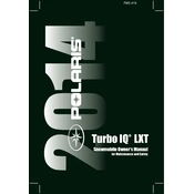 Polaris Turbo IQ LXT manual cover