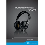 Sennheiser Momentum M2 AEBT manual cover