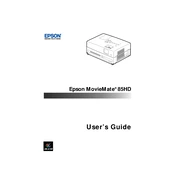 Epson MovieMate 85HD manual cover