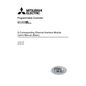 Mitsubishi Electric QJ71E71 100, QJ71E71 B5 manual cover