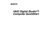 Sony PCV-RX640 manual cover