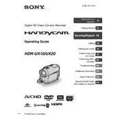 Sony HDR-UX10