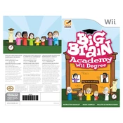 Nintendo Big Brain Academy Wii Degree manual cover