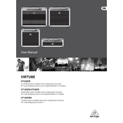 Behringer VT250FX manual cover