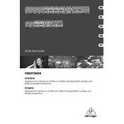 Behringer FCA1616 manual cover