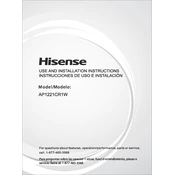 Hisense AP1222CW1W manual cover