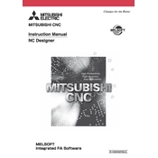 Mitsubishi Electric NC Designer CNC Melsoft manual cover