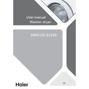 Haier HWD120-B1558 manual cover