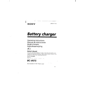 Sony BC-V615 manual cover