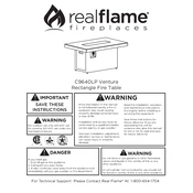 Realflame C9640LP manual cover