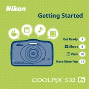 Nikon Coolpix S32 manual cover