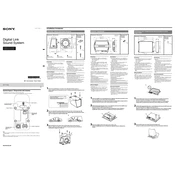 Sony XDP-PK1000 manual cover