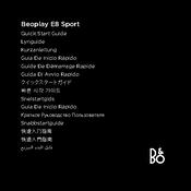 Bang Olufsen Beoplay E8 Sport manual cover