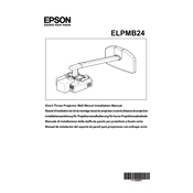 Epson ELPMB24 manual cover