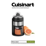 Cuisinart CCJ-900 manual cover