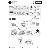 Thule 186076 manual cover