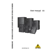 Behringer S1220 manual cover