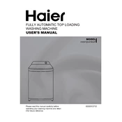 Haier HWM100-678NZP manual cover