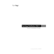 Synology DS411+ manual cover