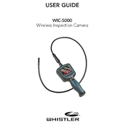 Whistler WIC5000 Wireless Inspection Camera manual cover