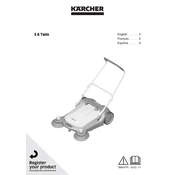 Karcher S 6 Twin manual cover