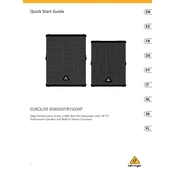 Behringer B1500XP manual cover