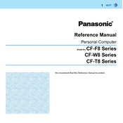 Panasonic CF-F8, CF-W8, CF-T8 Series