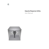 Apple Impulse Response Utility manual cover