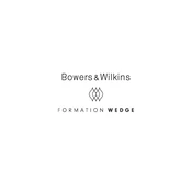 Bowers Wilkins Formation Wedge manual cover