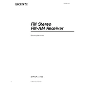 Sony STR-DA777ES manual cover