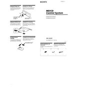 Sony RM-X45RF manual cover