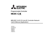 Mitsubishi Electric RJ71GP21S SX R04ENCPU Users manual cover