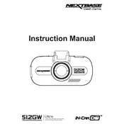 Nextbase 512GW manual cover