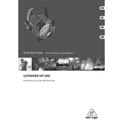 Behringer Ultrapar UP1200 manual cover