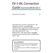 Boss EV-1-WL GS-1 manual cover