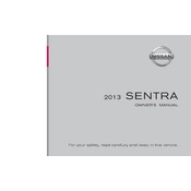 Nissan Sentra manual cover