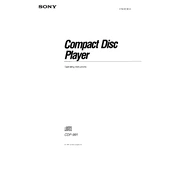 Sony CDP-991 manual cover