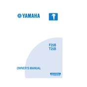 Yamaha F25AEL manual cover