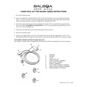 Balboa Hand Held Jet for Magna Series manual cover