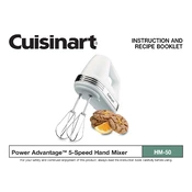 Cuisinart HM-50 manual cover