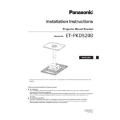 Panasonic ET-PKD520B manual cover